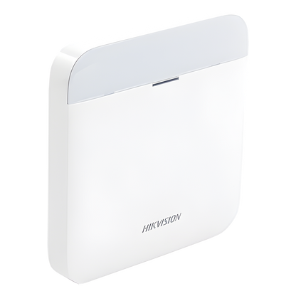 (AX PRO) Panel de Alarma Inalámbrico de Hikvision / Soporta 48 Zonas / GSM 3G/4G, Wi-Fi y Ethernet / Incluye Batería de respaldo / Compatible con los Accesorios AX PRO.