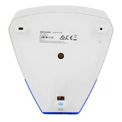 Sirena Estrobo Cableada Hikvision DS-PS1-B / 105 dB / LED Azul / IP54 / Compatible con Cualquier Panel de Alarma