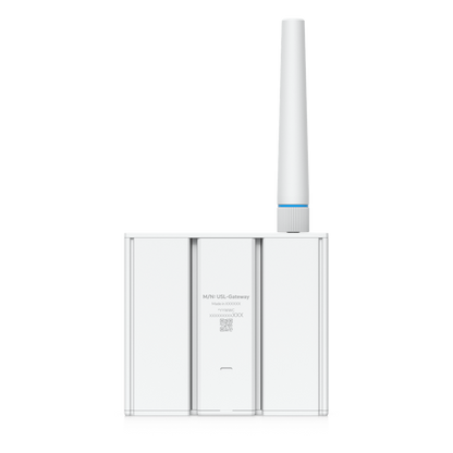 Gateway SuperLink Inalámbrico de Largo Alcance y Baja Latencia para Sensores UniFi Protect con Alcance de hasta 2 km, Alimentación PoE/USB-C y Montaje en Pared o Riel DIN