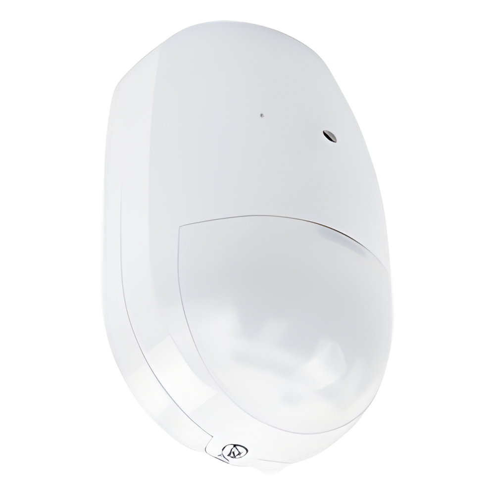 Sensor de Movimiento PIR y Ruptura de Cristal Inalámbrico / Detección PIR 12 m (39.4 ft) / Cobertura 85.9° / Ruptura de Cristal 8 m (26.2 ft) / 120° / Inmunidad a Mascotas 30 kg (66 lb) / Batería 4 Años / AX PRO Hikvision