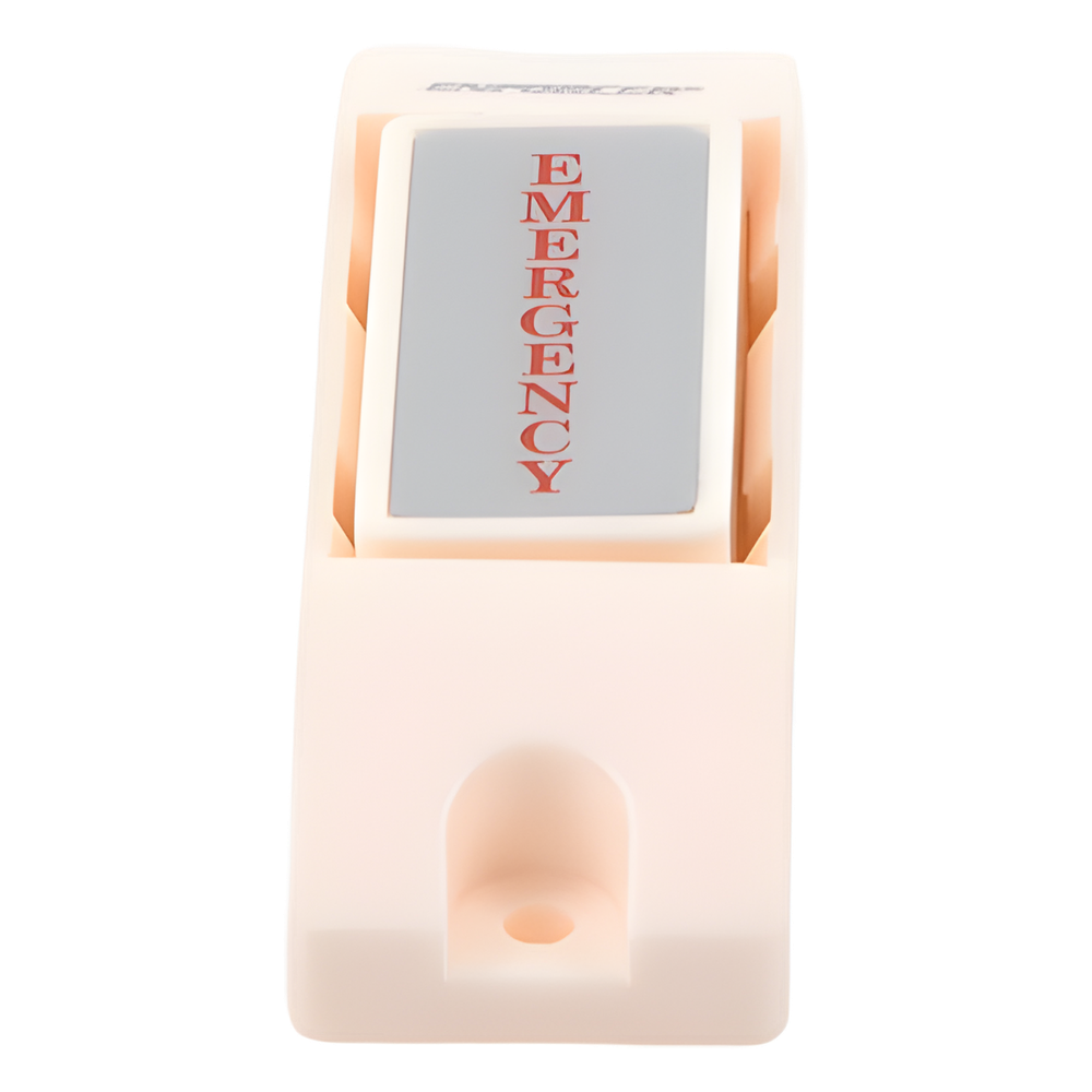 Botón de Emergencia / Botón de Pánico /  Ideal como botón de pánico / Montaje de Superficie / Relevador NC/NO Momentáneo /  Uso con Sirenas y Estrobos / Ideal para Control de Acceso