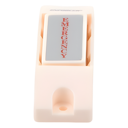 Botón de Emergencia / Botón de Pánico /  Ideal como botón de pánico / Montaje de Superficie / Relevador NC/NO Momentáneo /  Uso con Sirenas y Estrobos / Ideal para Control de Acceso