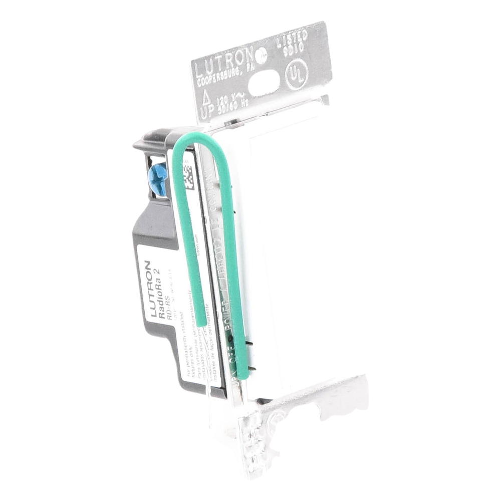 Interruptor remoto Maestro para encendido y apagado multi-ubicación de un interruptor principal RadioRA 2, 120 V, cableado convencional de 3 y 4 vías, color blanco