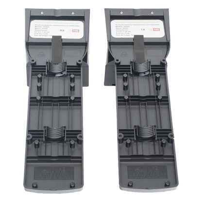 Detector Fotoelectrico Solar SFIRE SFA60 / 2 Rayos Infrarrojos / 60 m Exterior / 120 m Interior / Panel Solar Integrado / Bateria 4,000 mAh / 4 Frecuencias / IP65