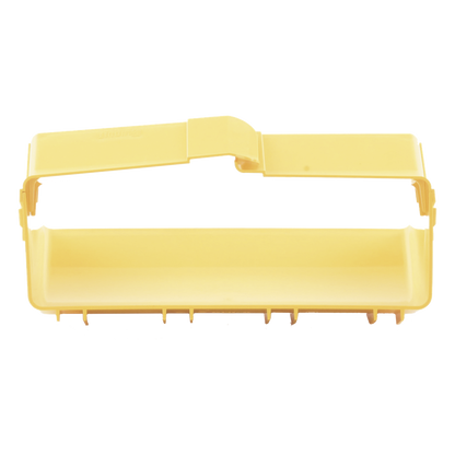 Bajada Vertical Interior de 45º con Tapa, Para uso con Canaletas 12X4 FiberRunner™, Color Amarillo