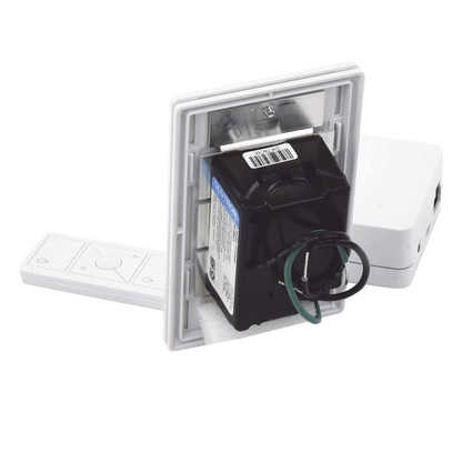 Kit de inicio Caseta Wireless con hub Smart Bridge, atenuador de pared, control Pico y placa Claro para controlar la iluminación desde la app Lutron