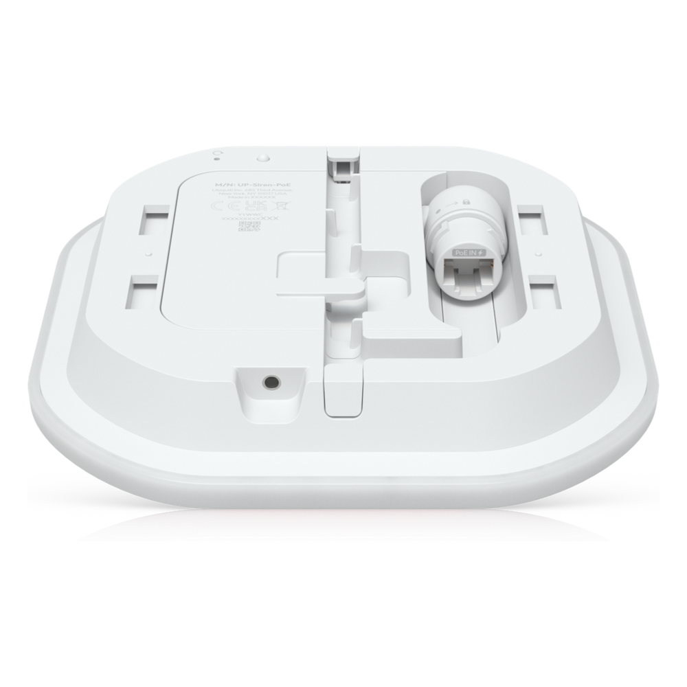 UniFi Siren PoE – Sirena para Exteriores Todo Clima con Alarma de 110 dB e Iluminación LED de Emergencia Alimentada por PoE