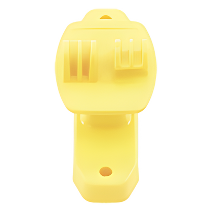 Aislador de Paso Amarillo Reforzado para Cercos Eléctricos / Aislamiento hasta 18 kV / Resistente a Clima Extremo / Polipropileno y Policarbonato