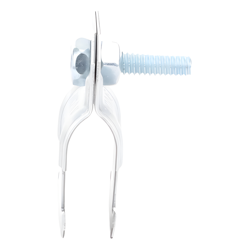 Abrazadera Unicanal para Conduit Pared Gruesa  y PVC de  1/2" (13 mm).