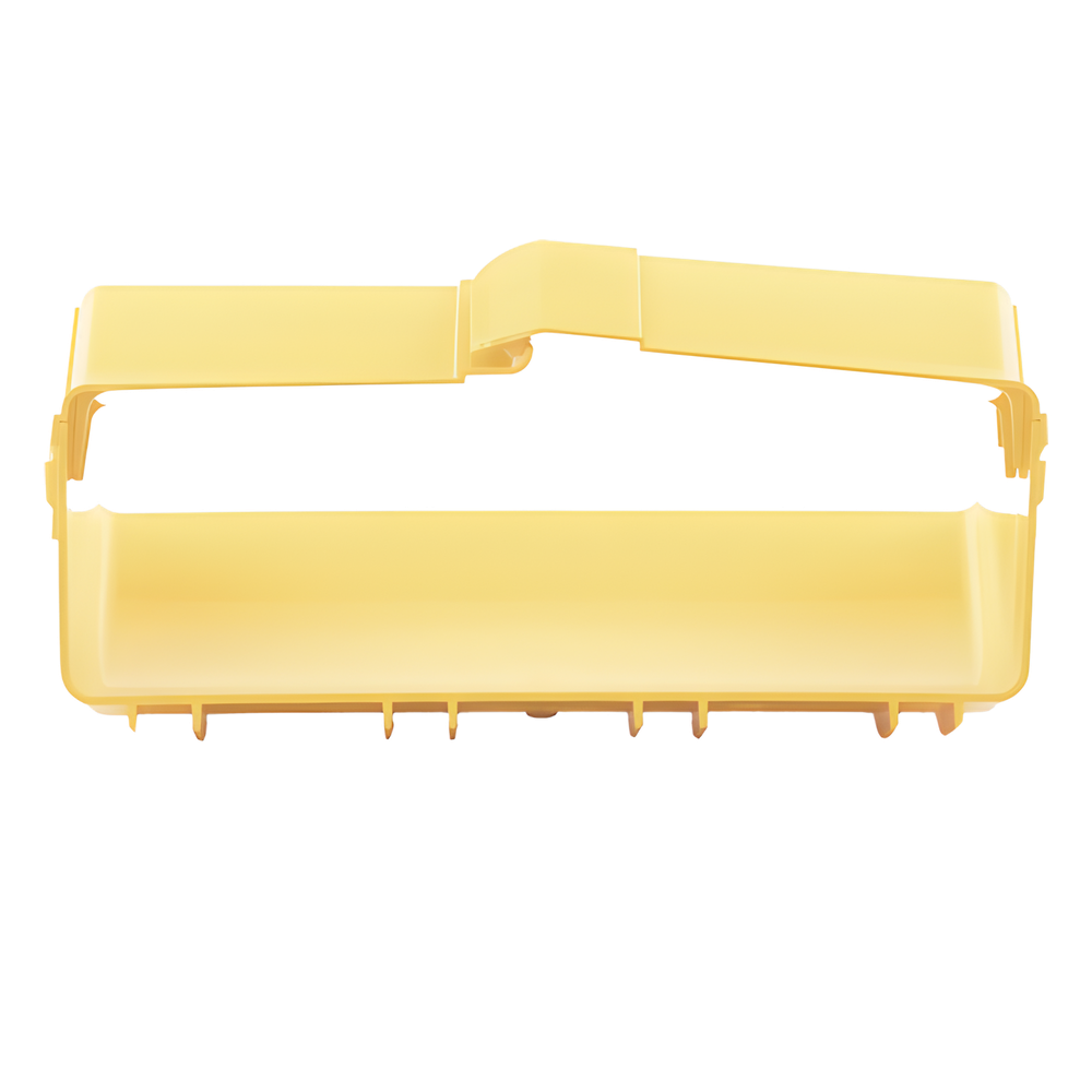 Bajada Vertical Interior de 45º con Tapa, Para uso con Canaletas 12X4 FiberRunner™, Color Amarillo