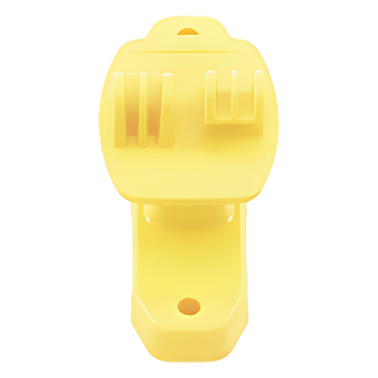 Aislador de Paso Amarillo Reforzado para Cercos Eléctricos / Aislamiento hasta 18 kV / Resistente a Clima Extremo / Polipropileno y Policarbonato